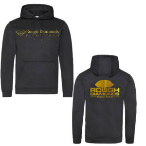 Black & Gold Adults Hoody